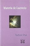 Materia de Lucrecio (Edicion Literaria) (Galician Edition)