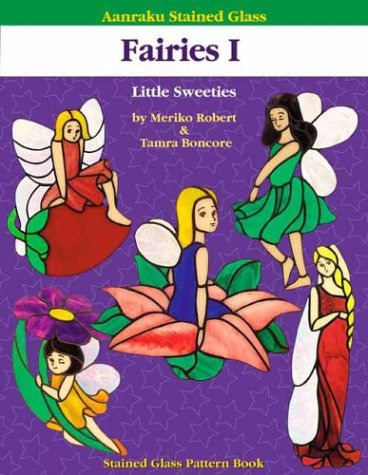 Aanraku Stained Glass Pattern Book Fairies 1 (Paperback)