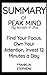 SUMMARY OF PEAK MIND BY AMI...