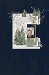 E: Wilderness 5.5" x 8.5" Monogram Notebook - Diary Dot Grid Journal With 192 Pages Featuring Nature Inspired Watercolour