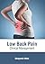 Low Back Pain: Clinical Management