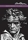 Beethoven: Grid Pattern Notebook 7x10: 240 Pages (120 spreads) light grid pattern, 1/4" spaced / Journal for Artists, Engineers, Scientists, Writers + Musicians