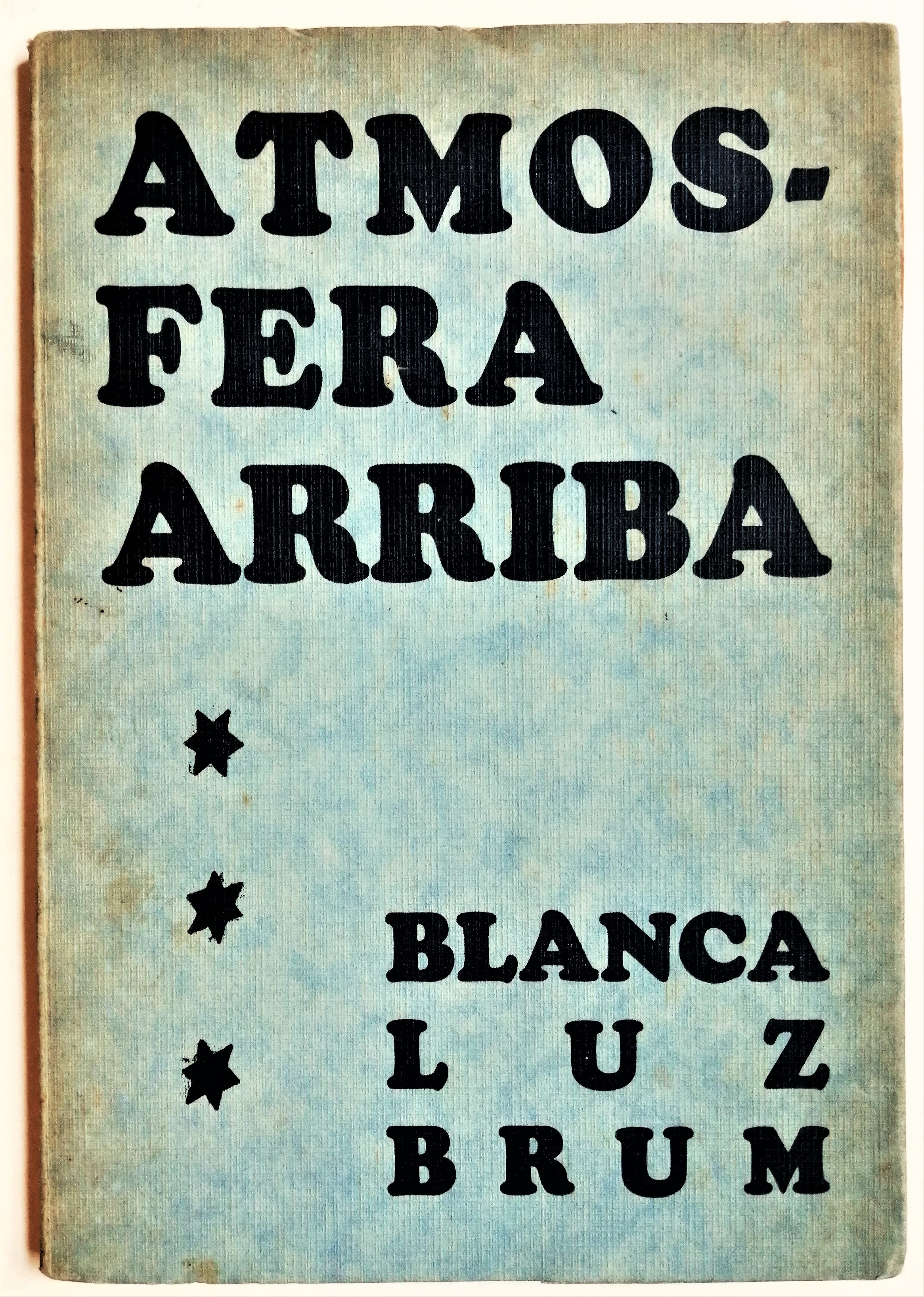 Atmósfera arriba. Veinte poemas (Paperback)