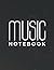Music Notebook: Guitar Musi...