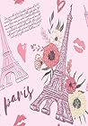 Paris: Paris book, B5 dotted notebook, 7x10 dot grid journal, Travelers notebook, Diary, Planner 120 pages, V.28