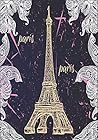 Paris: Paris book, Graph notebook, B5 grid journal, Travelers notebook, 7x10 Diary, Planner 120 pages, V.8