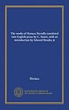 The works of Horace; literally translated into English prose by C. Smart, with an introduction by Edward Brooks, jr