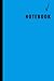 NOTEBOOK: BLUE NOTEBOOK