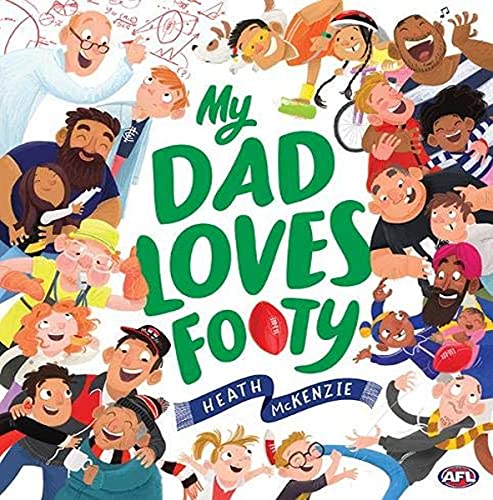 My Dad Loves Footy (Hardcover)