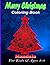Merry Chridtmas Coloring Book Mandala For Kids & Ages 4-8 by Trevor Miller
