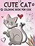 Cute Cat Coloring Book For Kids by SB Printing Zone