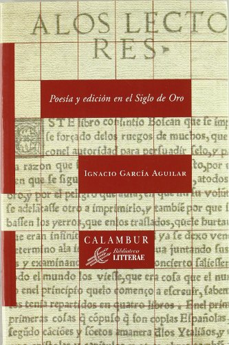 Poesía y edición en el Siglo de Oro (Paperback)