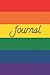 Rainbow Pride Flag Journal