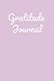 Gratitude Journal by Jessica Hobbs