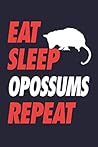 Opossum Composition Book Opossum Composition Book