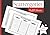 Scattergories Refill Sheets: 200 Scattergories Board Game Refills / Scattergories Score Pads with Size 8.5 x 6 inches .