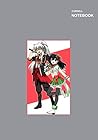 Cornell paper sketchbook: Cornell note taking, B5 (7 x 10 inches), 110 Pages, Inuyasha Characters Grey Notebook Cover.