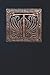 Notebook: Art Nouveau Initial T - Copper on Black - Lined Diary / Journal