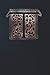Notebook: Art Nouveau Initial T - Copper on Black - Lined Diary / Journal