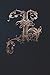Notebook: Celtic Initial T - Copper on Black - Lined Diary / Journal