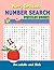 Merry Christmas Number Search Puzzles Books For adults and Kids: Games Brain Gift Puzzles