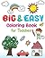 Big & Easy Coloring Book for Toddles: 101 Jumbo Coloring Pages to Learn and Color for Kids, Preschool and Kindergarten (Ages 1,2,3 & 4)