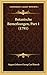 Botanische Bemerkungen, Part 1 (1791) (Dutch Edition)