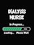 Dialysis Nurse In Progress Loading Please Wait: Blank Line Nurse Notebook (8.5 x 11 - 110 pages)