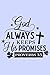 God Always Keeps His Promises - Proverb 3:5: Bible Study Journal : Christian Journals To Write In For Women & Girls