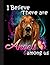 I Believe There Are Angels Among Us Notebook: Blank Lined Journal for Basset Hound, Dog Lovers, Dog Mom, Dog Dad and Pet Owners | 8.5x11 with College Ruled Pages