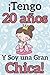 ¡Tengo 20 años y Soy una Gran Chica!: Regalo de cumpleaños para niñas de 20 años para escribir y dibujar | Cuaderno de niña de 20 años | Cuaderno de Notas o Diario Personal (Spanish Edition)