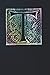 Notebook: Art Nouveau Initial T - Multi Color on Black - Lined Diary / Journal