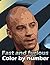 Fast and Furious Color by Number: Action Film Directed by Justin Lin Vin Diesel Illustration Color Number Book for Fans Adults Stress Relief Gift