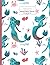 Primary story Journal: Mermaid | Grade Level K-2 Draw and Write | Dotted Midline Creative Picture Notebook | Early Childhood to Kindergarten