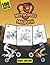 Motocross Malbuch 100 Seiten Giant Edition: 50 Malseiten für Erwachsene, Kinder und Jungen mit Motocross, Motorräder, Classic Retro, Scooter, Chopper ... für Ein Weihnachtsgeschenk (German Edition)