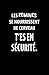 Les Zombies Se Nourrissent de Cerveau T'es En Sécurité.: Carnet De Notes -108 Pages Avec Papier Ligné Petit Format A5 -Couverture Souple - Blanc Sur ... ligne d'écriture brouillon) (French Edition)