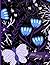 2022 Planner: Blue Flowers With Purple Butterflies Cover, Monthly, Weekly Calendar/ Goals, Gratitude And Note Pages / Easy To Use Design For Happy Planning