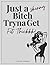 Just a Skinny Bitch Tryna Get Fit Thickkk!: Weight Gain Fitness Journal For Women