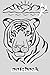 Notebook with tiger
