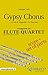 Gypsy Chorus - Flute quartet score & parts: Coro di Zingarelle - La Traviata (Italian Edition)
