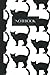 Black Cat Notebook: Cat Pattern Composition Book | College Ruled Paper | Journal | Diary | 100 Pages (6" x 9")