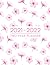 2021-2022 Two Year Planner: Two Years Weekly and Monthly Planner 24 Months Calendar with Agenda Schedule Organizer - Personal Appointment Notebook Diary Logbook - Cute Pink Floral Pattern Cover
