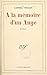 À la mémoire d'un ange (French Edition)