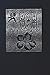 Notebook: Celtic Initial U - Silver on Black - Lined Diary / Journal