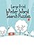 Large Print Winter Word Search Puzzles