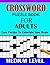 Crossword Puzzles Book For Adults Medium Level by Darrell Wilson