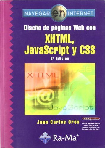 Diseño de páginas Web con XHTML, JavaScript y CSS. 3ª edición (Paperback)