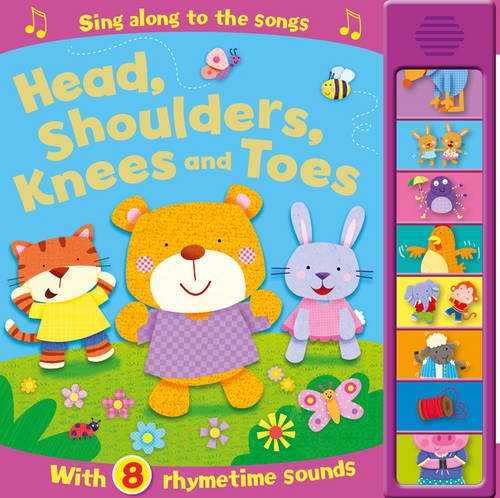 Action Sounds: Head, Shoulder, Knees and Toes (Board Book)