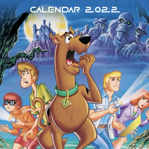 SCÔOBY DOO CALENDAR 2022: FUNNY ADVANTER SCÔOBY CALENDAR 2022 CARTOON .ANIME MOVIE. SERIES. HIGH QUALITY IMAGES 12 MONTHS GLOSSY (Paperback)