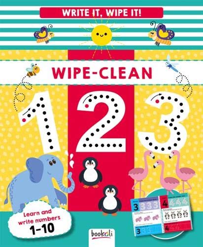 Wipe-Clean 123: Write It, Wipe It! (Paperback)